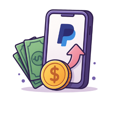 شارژ حساب پی پال