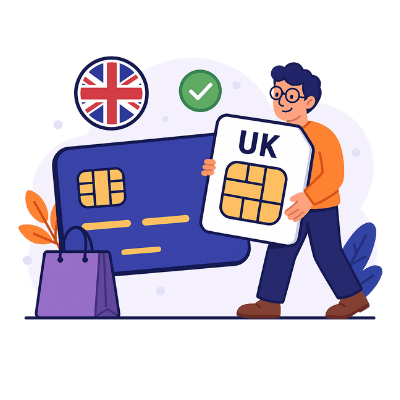 سیم کارت انگلیس