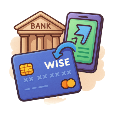 نقد حساب وایز